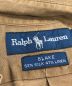 中古・古着 RALPH LAUREN (ラルフローレン) シルク混ボタンダウンシャツ　BLAKE ベージュ サイズ:M：8000円