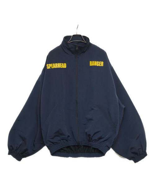 UNDERMYCAR（アンダーマイカー）UNDERMYCAR (アンダーマイカー) パテッドブルゾン ネイビー サイズ:2の古着・服飾アイテム