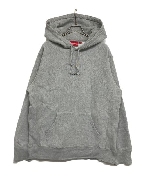 SUPREME（シュプリーム）SUPREME (シュプリーム) 18FW Trademark Hooded Sweatshirt トレードマークフーデットスウェットシャツ グレー サイズ:Mの古着・服飾アイテム