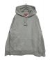 SUPREME（シュプリーム）の古着「18FW Trademark Hooded Sweatshirt トレードマークフーデットスウェットシャツ」｜グレー