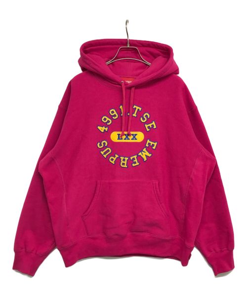 SUPREME（シュプリーム）SUPREME (シュプリーム) 23SS Reverse Hooded Sweatshirt リバースフーデットスウェットシャツ ピンク サイズ:Sの古着・服飾アイテム