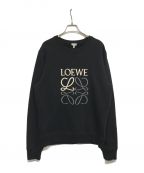 LOEWEロエベ）の古着「アナグラム レギュラーフィット スウェットシャツ H526Y24J07」｜ブラック