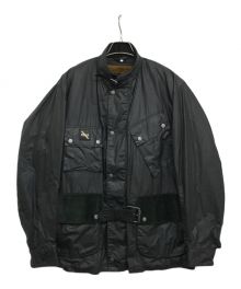 Barbour×SATURDAYS SURF NYC（バブアー×サタデーズサーフニューヨーク）の古着「20AW INTERNATIONAL WINTER SNYC WAX JACKET 2002097」｜ブラック