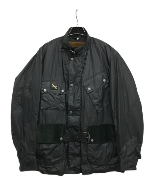 Barbour（バブアー）Barbour (バブアー) SATURDAYS SURF NYC (サタデーズサーフニューヨーク) 20AW INTERNATIONAL WINTER SNYC WAX JACKET 2002097 ブラック サイズ:Lの古着・服飾アイテム