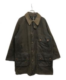 Barbour（バブアー）の古着「オイルドジャケット　 solway zipper 83年製 2ワラント 棒ジップ 」｜ブラウン