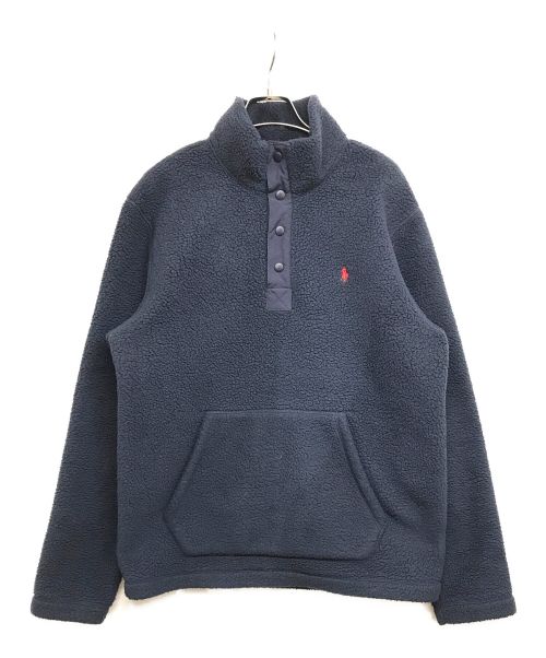 POLO RALPH LAUREN（ポロ・ラルフローレン）POLO RALPH LAUREN (ポロ・ラルフローレン) フリースジャケット ネイビー サイズ:Sの古着・服飾アイテム