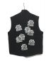 BlackEyePatch (ブラックアイパッチ) STICKER SLAPPED DUCK VEST ブラック サイズ:M：20000円