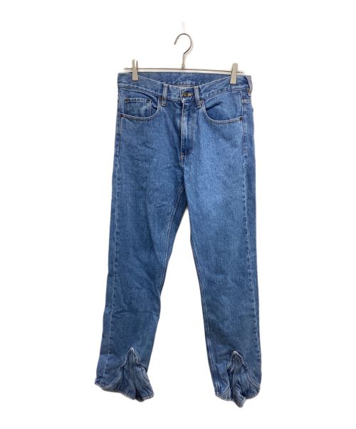 Y. PROJECT（ワイプロジェクト）Y. PROJECT (ワイプロジェクト) COWBOY BOOT JEANS インディゴ サイズ:76cm (W30)の古着・服飾アイテム