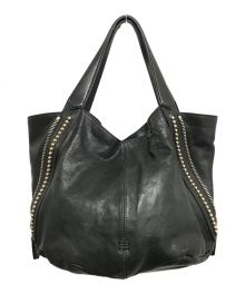 GIVENCHY（ジバンシィ）の古着「スタッズハンドバッグ　購入証明書付　TINHAN　MA0142」｜ブラック