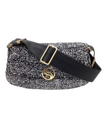 STELLA McCARTNEY（ステラマッカートニー）の古着「S-Wave Padded Tweed Shoulder Bag 7B0025WP0234」｜ホワイト×ブラック