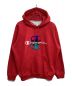 Supreme（シュプリーム）の古着「17AW Stacked C Hooded Sweatshirt スタックドCフーデッドスウェットシャツ」｜レッド