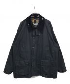 Barbourバブアー）の古着「イングランド製 BEDALE WAX JACKET MWX0018 ビデイル オイルドジャケット」｜ネイビー