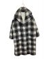 Her lip to（ハーリップトゥ）の古着「Plaid Wool and Mohair-blend Coat HLT2007015」｜グレー