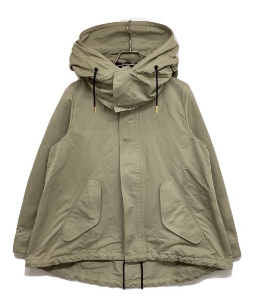 THE RERACS（ザ リラクス）THE RERACS (ザ リラクス) 新素材モッズコート 19SS-RECT-200L-J ベージュ サイズ:36 未使用品の古着・服飾アイテム