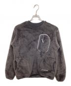 and wanderアンドワンダー）の古着「high loft fleece pullover AW93-JT093 ハイロフトフリースプルオーバー」｜グレー