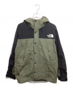 THE NORTH FACEザ ノース フェイス）の古着「MOUNTAIN LIGHT JACKET　NP11834」｜カーキ×ブラック