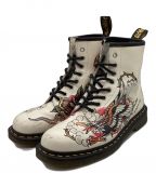 Dr.Martensドクターマーチン）の古着「1460 GREZ USA 8EYE BOOT 1460GREZ」｜アイボリー