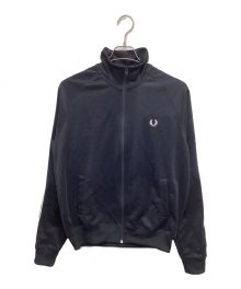 FRED PERRY（フレッドペリー）の古着「Contrast Tape Track Jacket J5557 コントラストテープトラックジャケット」｜ネイビー