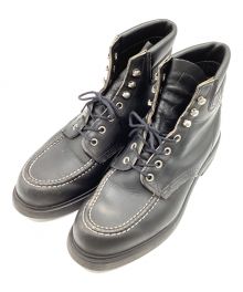 RED WING（レッドウィング）の古着「SUPERSOLE 6" MOC 8133」｜ブラック