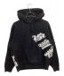 Supreme（シュプリーム）の古着「Old English Wrap Hooded Sweatshirt 21SS オールドイングリッシュラップドフーデッドスウェットシャツ」｜ブラック