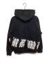 Supreme (シュプリーム) Old English Wrap Hooded Sweatshirt 21SS オールドイングリッシュラップドフーデッドスウェットシャツ ブラック サイズ:M：16000円