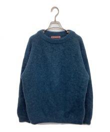 Acne studios（アクネ ストゥディオス）の古着「シャギーニット 20-080-570-0002-3-0」｜ブルー