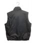 Needles (ニードルズ) STUDIOUS (ステュディオス) 別注 PADDED VEST　NS1550 ブラック サイズ:M：25000円