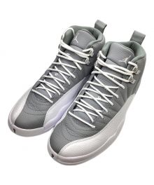 NIKE（ナイキ）の古着「Air Jordan 12 Retro "Stealth" CT8013-015 エアジョーダン12 レトロ ステルス」｜ホワイト×グレー