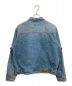 stussy (ステューシー) Denim Zip Work Jacket 115682 デニムジップワークジャケット インディゴ サイズ:M：23000円