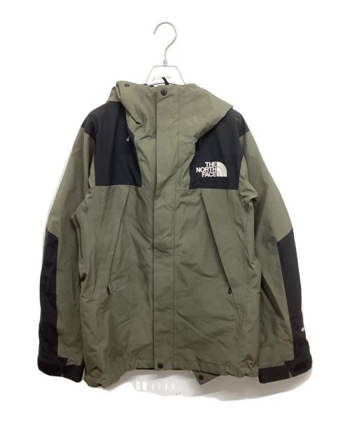 THE NORTH FACE（ザ ノース フェイス）THE NORTH FACE (ザ ノース フェイス) Mountain Jacket マウンテンジャケット NP61800 カーキ×ブラック(グレッシュグリン ) サイズ:Mの古着・服飾アイテム