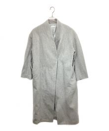 SIWEM（シウム）の古着「SUPER140S MELTON COAT　si23aw01156　si23aw01156」｜グレー