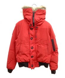 CANADA GOOSE（カナダグース）の古着「LABRADOR DOWN JACKET ラブラドール  7958JM R ラブラドールダウン 代理店グリフィンインターナショナル　7958JM R 」｜レッド