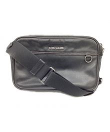 COACH（コーチ）の古着「レザーショルダーバッグ C4148」｜ブラック