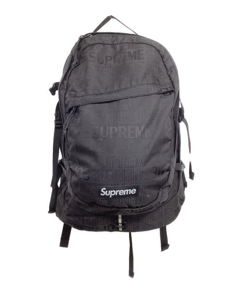 SUPREME（シュプリーム）SUPREME (シュプリーム) 19SS Backpack ブラックの古着・服飾アイテム