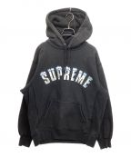 SUPREMEシュプリーム）の古着「Icy Arc Hooded Sweatshirt　20AW」｜ブラック