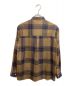 AURALEE (オーラリー) SUPER LIGHT WOOL CHECK SHIRTS　A9AS01LC ベージュ サイズ:3：13000円