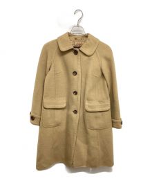 BURBERRY LONDON（バーバリーロンドン）の古着「カシミヤ混ウールコート　FN320-060-50」｜ベージュ