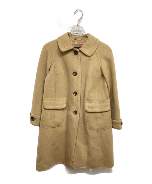 BURBERRY LONDON（バーバリーロンドン）BURBERRY LONDON (バーバリーロンドン) カシミヤ混ウールコート　FN320-060-50 ベージュ サイズ:36の古着・服飾アイテム