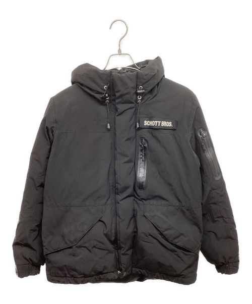 shott（ショット）shott (ショット) 2TONE SNORKEL DOWN PARKA　3182011 ブラック サイズ:Mの古着・服飾アイテム