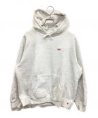 SUPREMEシュプリーム）の古着「Small Box Logo Hooded Sweatshirt」｜グレー