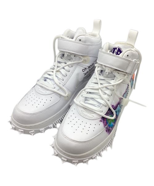 NIKE（ナイキ）NIKE (ナイキ) OFFWHITE (オフホワイト) Air Force 1 Mid 'Graffiti' DR0500-100 ホワイト サイズ:27.5の古着・服飾アイテム