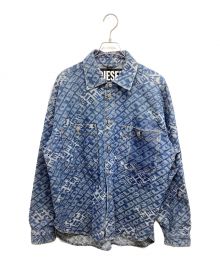 DIESEL（ディーゼル）の古着「ブランディング ロゴ 　D-ROXY CAMICIA」｜インディゴ