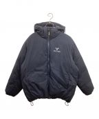 BROCHUREブローシュアー）の古着「ALWAYTH ARGENTUM HOODY　232-01」｜ブラック