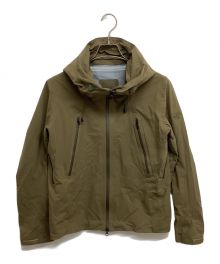 DESCENTE ALLTERRAIN（デザイント オルテライン）の古着「ハードシェルジャケット DOR-G9474」｜オリーブ