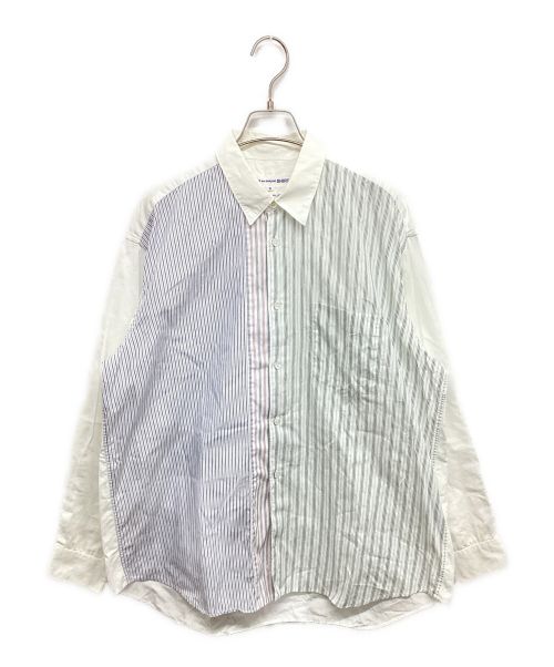 COMME des GARCONS SHIRT（コムデギャルソンシャツ）COMME des GARCONS SHIRT (コムデギャルソンシャツ) シャツ　80s初期刺繍タグ ホワイト サイズ:Mの古着・服飾アイテム