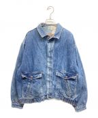 LEVI'Sリーバイス）の古着「チェックネルライナー デニムジャケット 75069-0214」｜ブルー