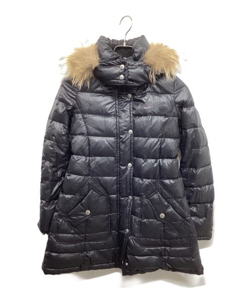 BURBERRY BLUE LABEL（バーバリーブルーレーベル）BURBERRY BLUE LABEL (バーバリーブルーレーベル) ダウンコート　E1A50-690-09 ブラック サイズ:38の古着・服飾アイテム