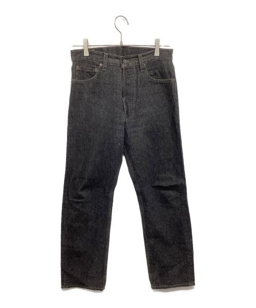 LEVI'S（リーバイス）LEVI'S (リーバイス) 先染めブラックデニム　501-0658　USA製 90's ブラック サイズ:73.5cm (W29)の古着・服飾アイテム