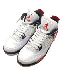 NIKE（ナイキ）の古着「Air Jordan 4 Retro "Red Cement" DH6927-161」｜ホワイト