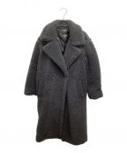 UGGアグ）の古着「Gertrude Long Teddy Coat 1120631 ガートルードロングテディコート」｜グレー